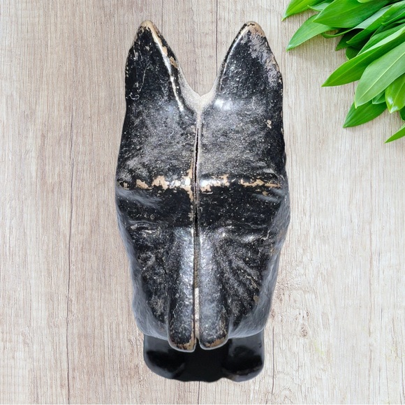 Antique Cast Iron Scottie Dog Coin Bank - Picture 11 of 12